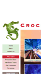 Mobile Screenshot of crocodilemusic.com